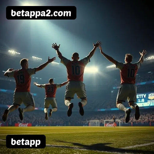 App betapp para iOS e Android — interface mobile, login biométrico e PIX integrado